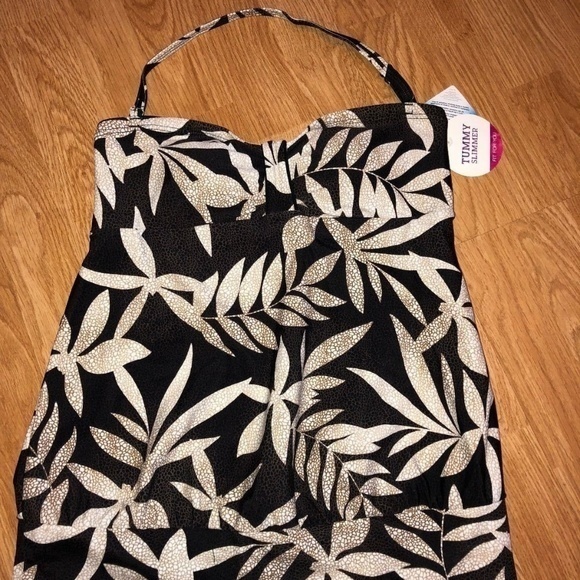 Croft & Barrow Tankini Top 6 Tummy Slimmer NWT‎ - Picture 1 of 8